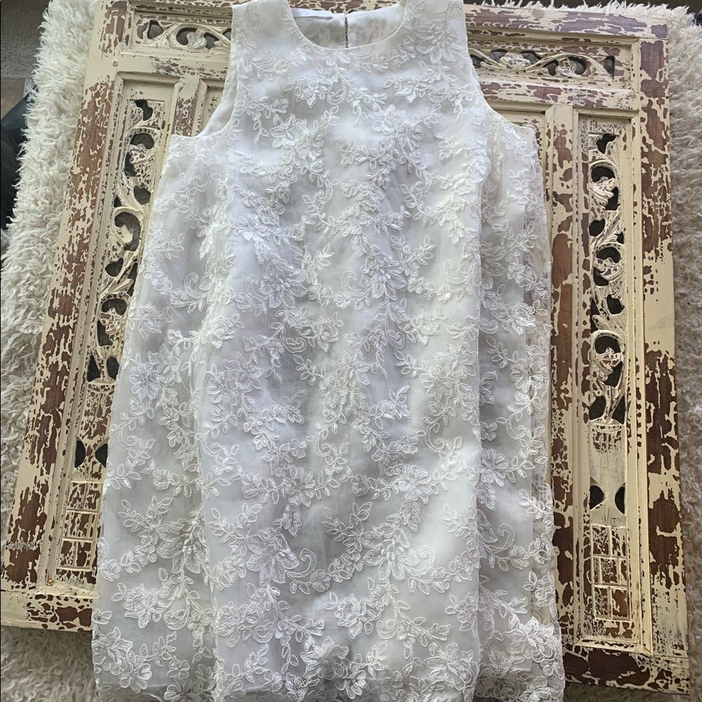 Marie Saint Pierre Embroidered Dress